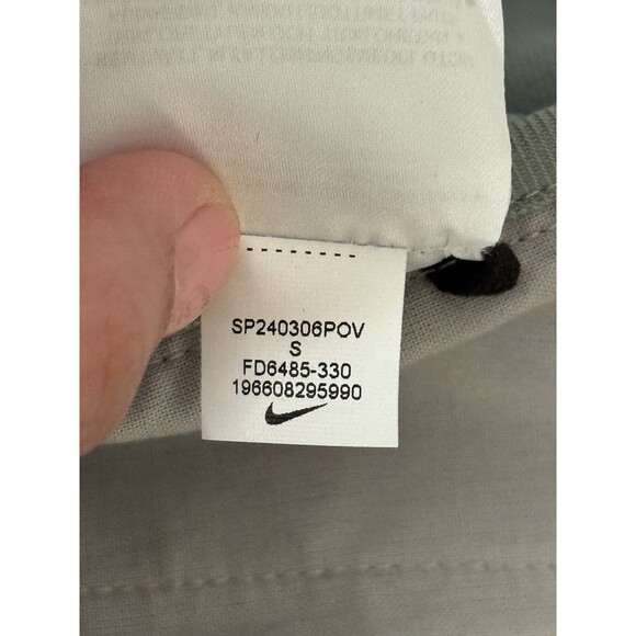 Nike‎ ESC Every Stitch Considered Gray Wool Blend Barrel Pants Women Size S NWT - Picture 8 of 14